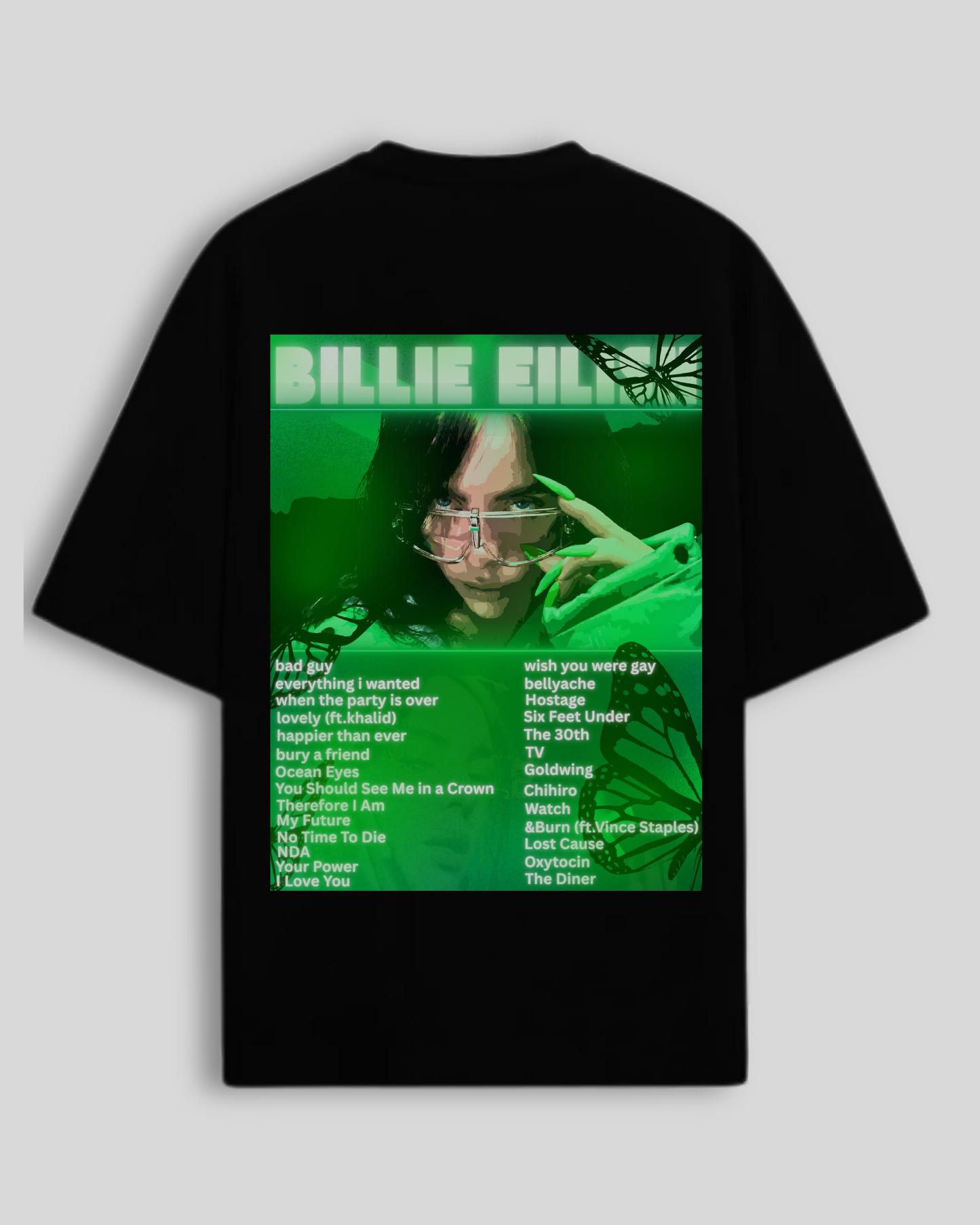 Billie Eilish Oversized  T-Shirt