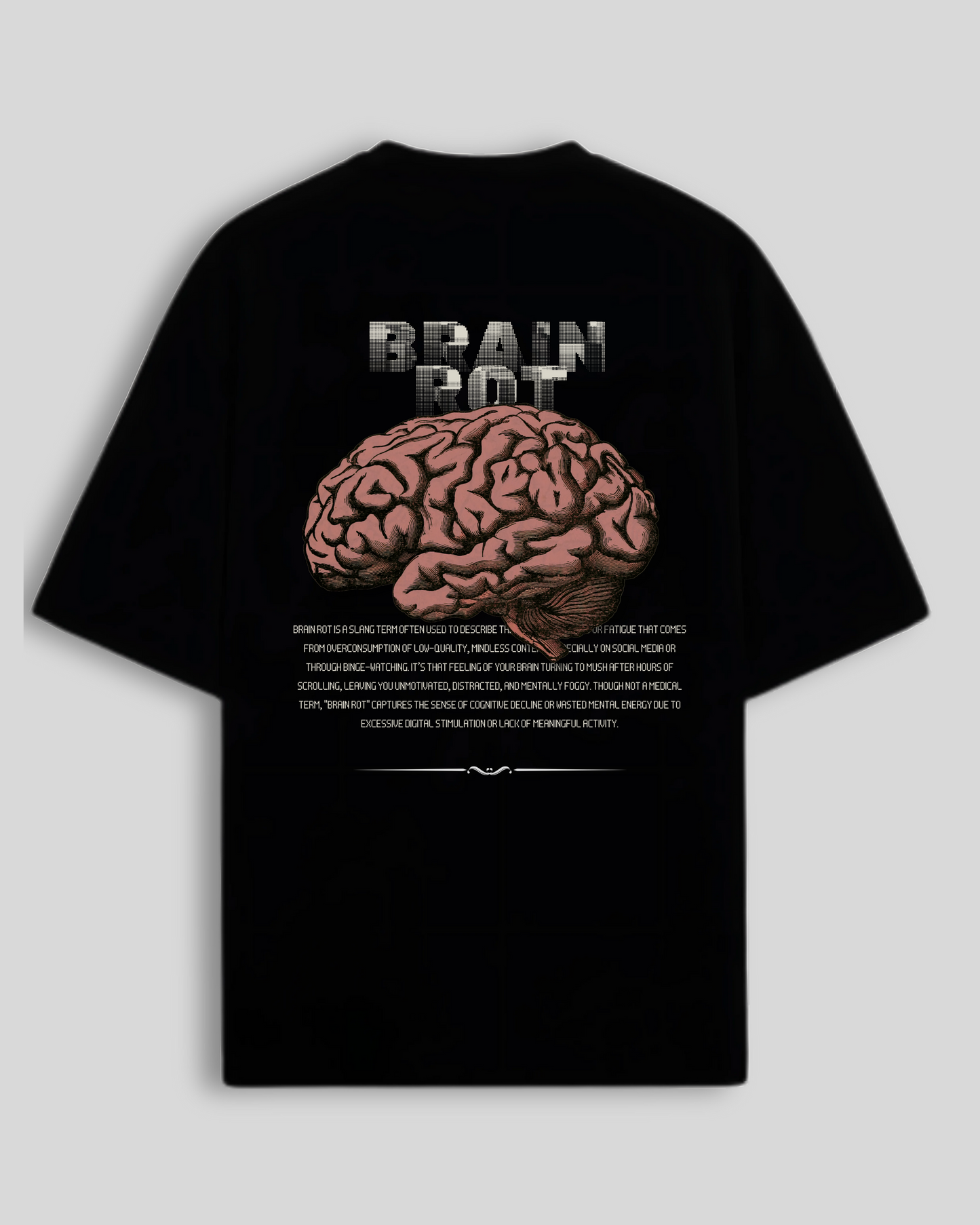 Brain Rot Oversized T-Shirt