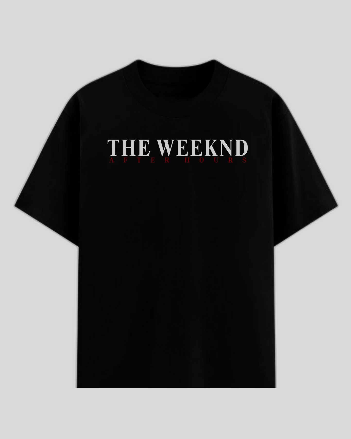 The Weeknd Oversized  T-Shirt