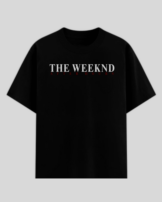 The Weeknd Oversized  T-Shirt