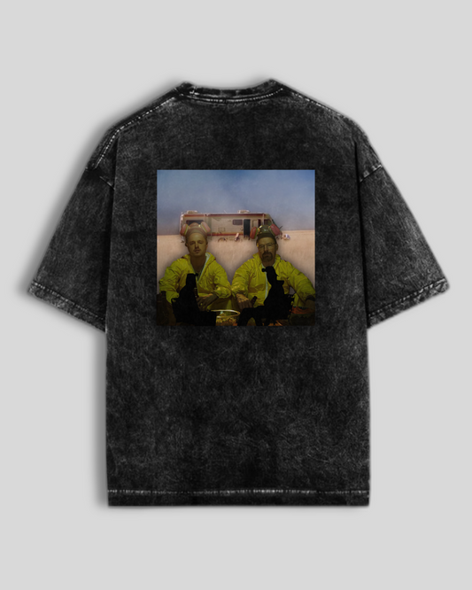 Breaking Bad Acid Wash Oversized T-Shirt