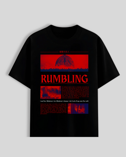 AOT Rumbling Oversized T-Shirt